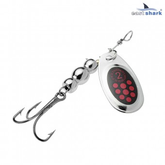 Блесна вращающаяся (уп./5шт.) EastShark Screw размер-2 col.#725