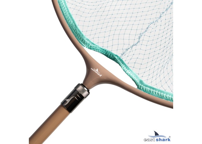 Подсак EastShark прорезиненный LTP-45272 коричневый