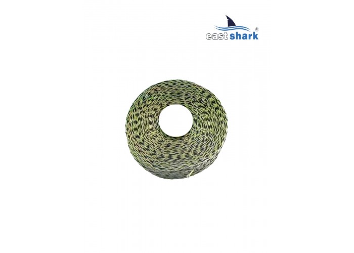 Поводковый материал 50m-X4 yellow camo 0.10mm