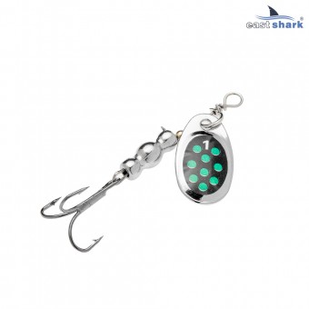 Блесна вращающаяся (уп./5шт.) EastShark Screw размер-1 col.#720