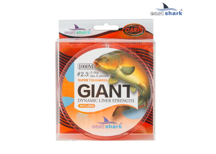 Леска 1000м EastShark GIANT NYLON 0,26 мм