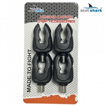 Держатель задний EastShark ES-04 черный (уп.4шт)