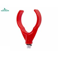 Рогатуля пластиковая "U" красная