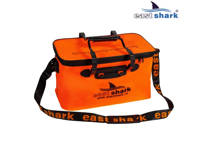 Ведро для замеса прикормки квадратное оранж. D 40