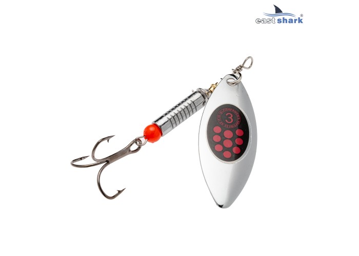 Блесна вращающаяся (уп./5шт.) EastShark Longer размер-3 col.#607