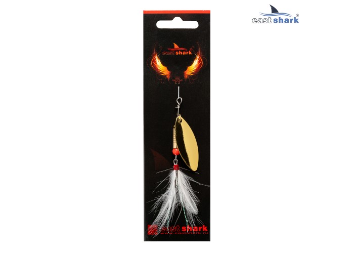 Блесна вращающаяся (уп./5шт.) EastShark Zander размер-1 col.#530