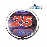 Поводковый материал карповый в оплетке 20 м 25 LBS темный