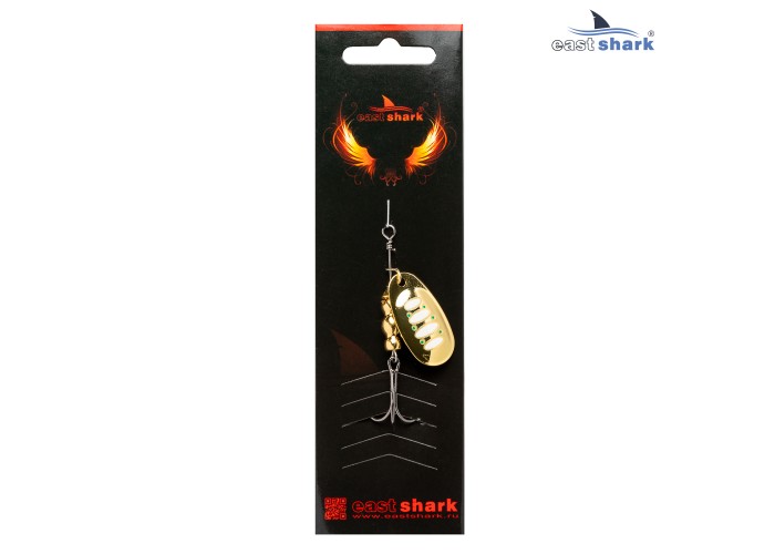 Блесна вращающаяся (уп./5шт.) EastShark Screw размер-1 col.#707