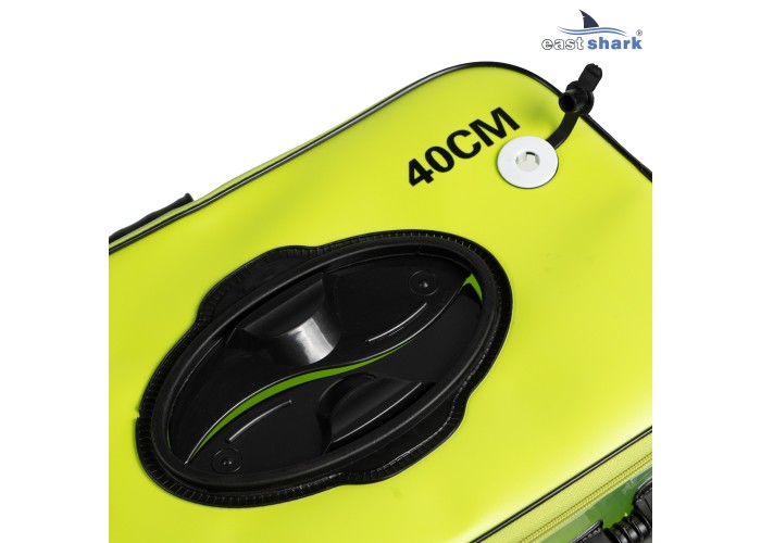 Мягкое ведро для живца EastShark ME 40*24*25 см желтое