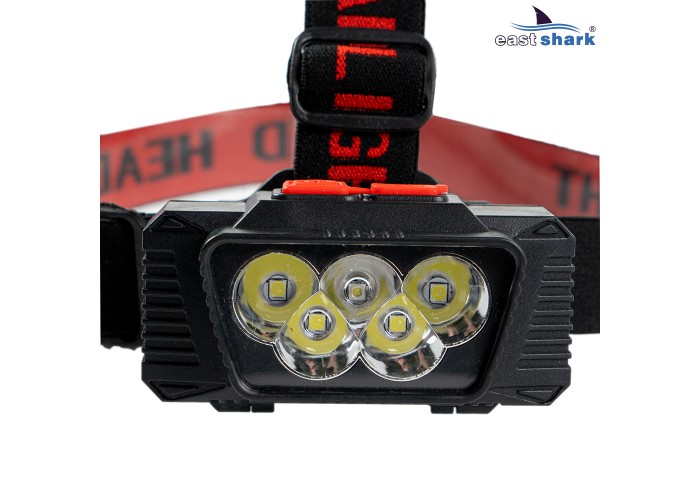 Фонарь налобный EastShark ES-915 USB