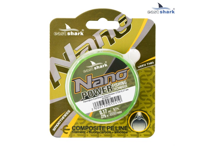 Нанофил EastShark NANOPower 0,17мм 275м