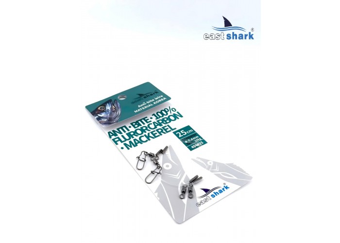 Поводок EastShark флюорокарбоновый 0.3*25см