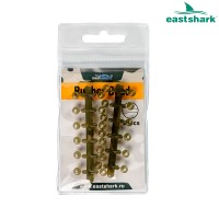 Бусины силиконовые Rubber beads