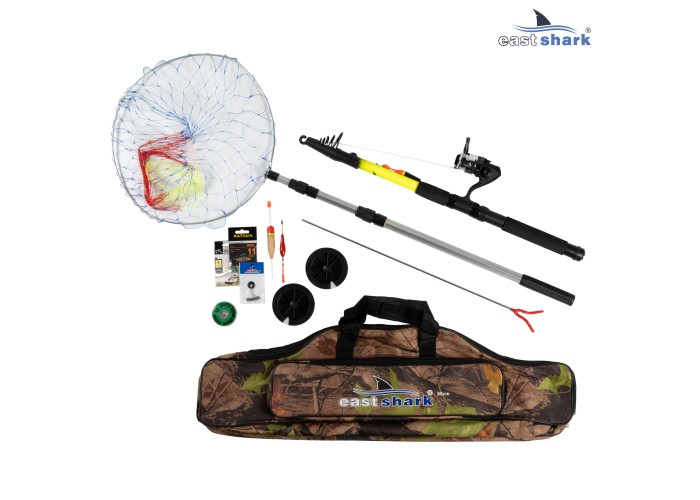 Набор рыболовных принадлежностей в чехле (1 удилища композит 3,0 м)