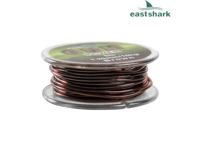 Фидергам POWER GUM brown 8 м 0.8 мм