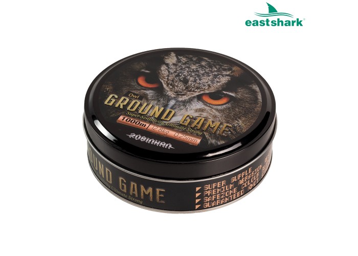 Леска Ground Game 1000 м 0,30 OWL желто-белая