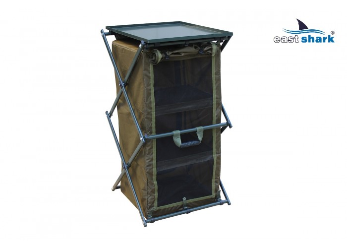 Стеллаж-органайзер кемпинговый / походная кухня EastShark HYL 032 3 полки