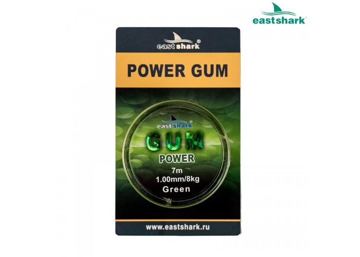 Фидергам POWER GUM green 7 м 1.0 мм