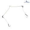 Коромысло оснащенное 2 крючка №8 (уп./10шт.)
