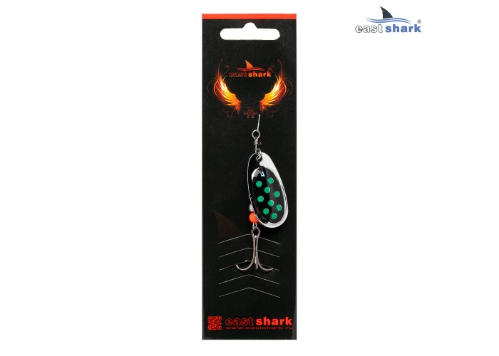 Блесна вращающаяся (уп./5шт.) EastShark Screw размер-4 col.#720