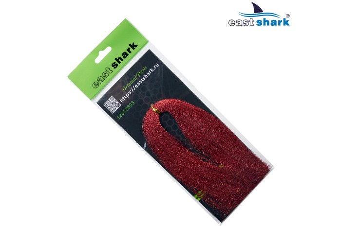 Люрекс EastShark большая упаковка бордовый