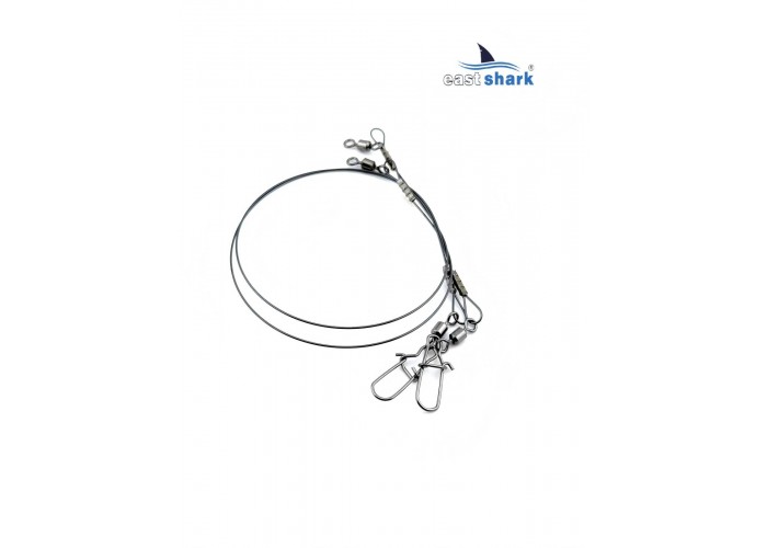 Титановый поводок EastShark ультражесткий  0.4*20см