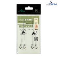 Двойной поводок готовый кр.№7 (уп./2шт)