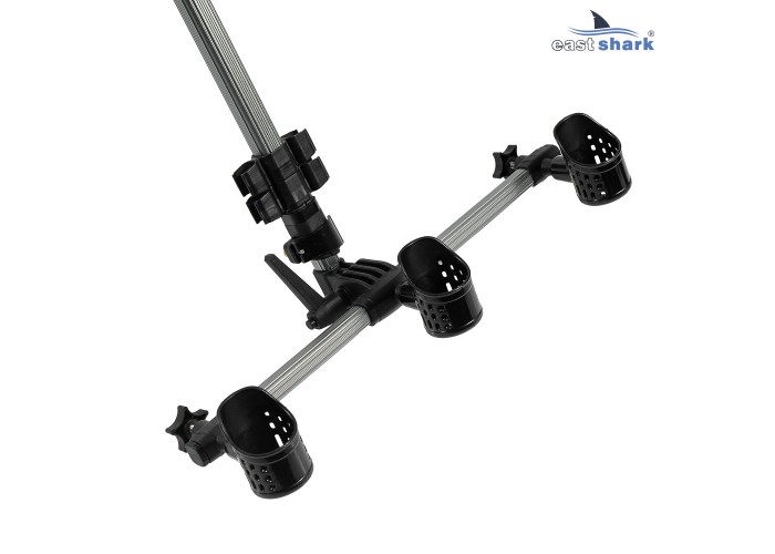Подставка тренога на 3 удилища со стаканами EastShark CLS-182
