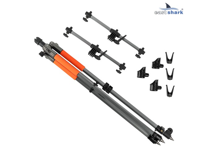 Подставка тренога на 3 удилища со стаканами EastShark CLS-182