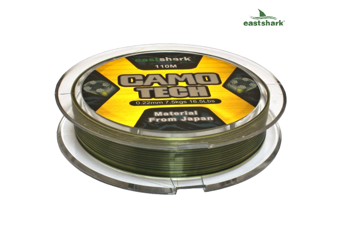 Леска GAMO TECH 0,50 110 м зелёно-чёрная