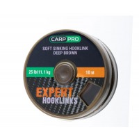 Поводковый материал без оболочки Sinking зеленый 25lb 10м CARP PRO.