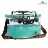 Мягкое ведро для живца EastShark ME 45*26*25 см бирюзовое